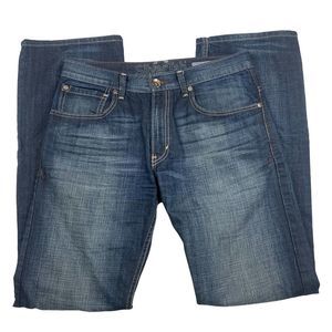 Levi's Silver Tab Boot Jeans Mens Size 31 x 34 Blue Denim Wash